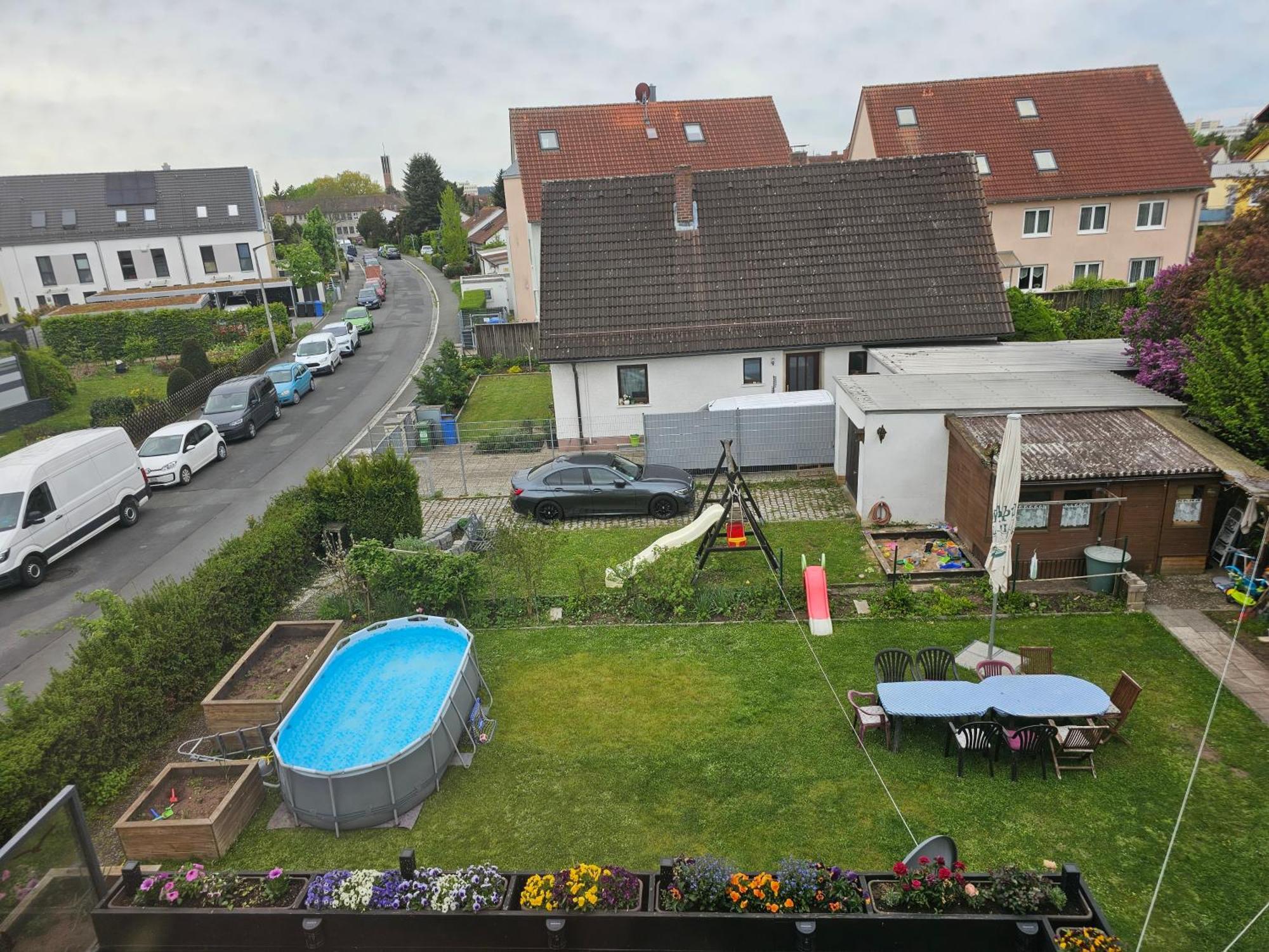 Apartment Rk79 Ferienwohnung: Garden Retreat With Pool Near Klinikum And Transit Fuerth