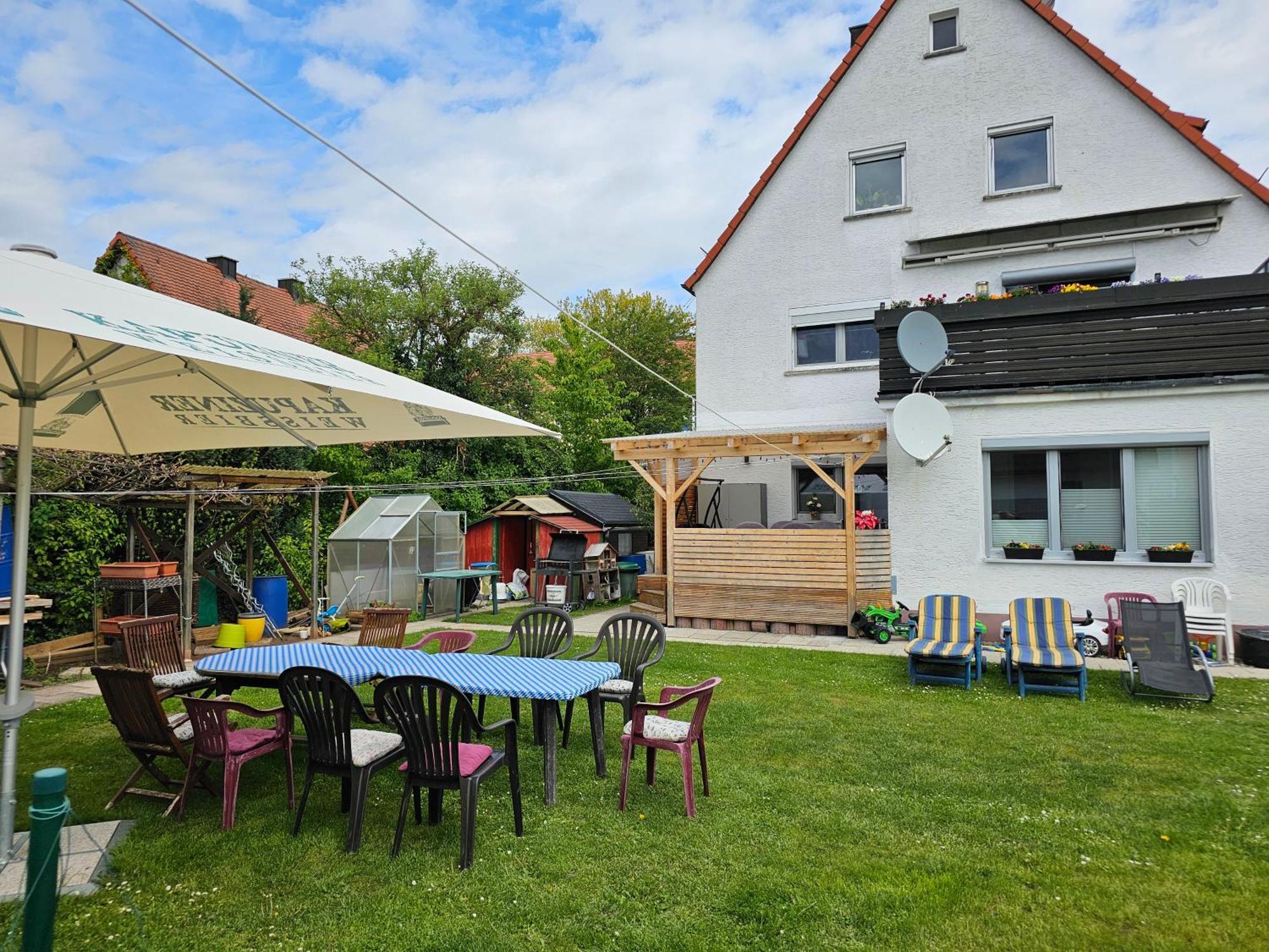 Rk79 Ferienwohnung: Garden Retreat With Pool Near Klinikum And Transit Fuerth
